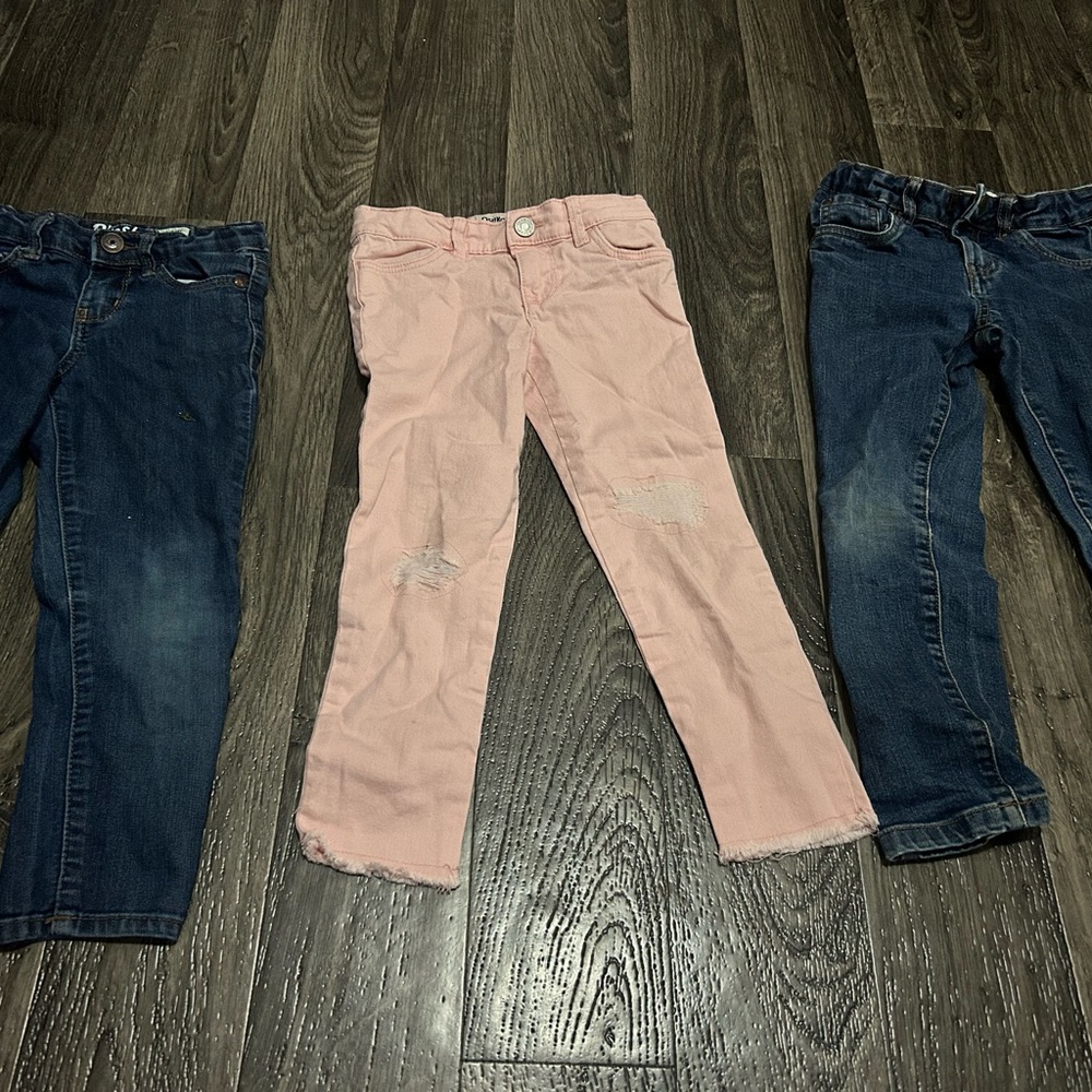 3 pairs of 4T Jeans